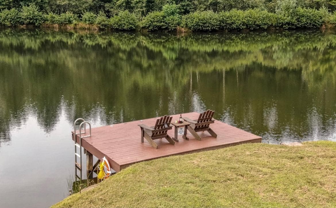 Sit and enjoy nature, or jump in for a swim!